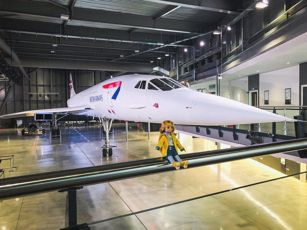 A bridge, a plane, a helicopter…UWE’s Lottie has been touring for Tomorrow’s Engineers Week