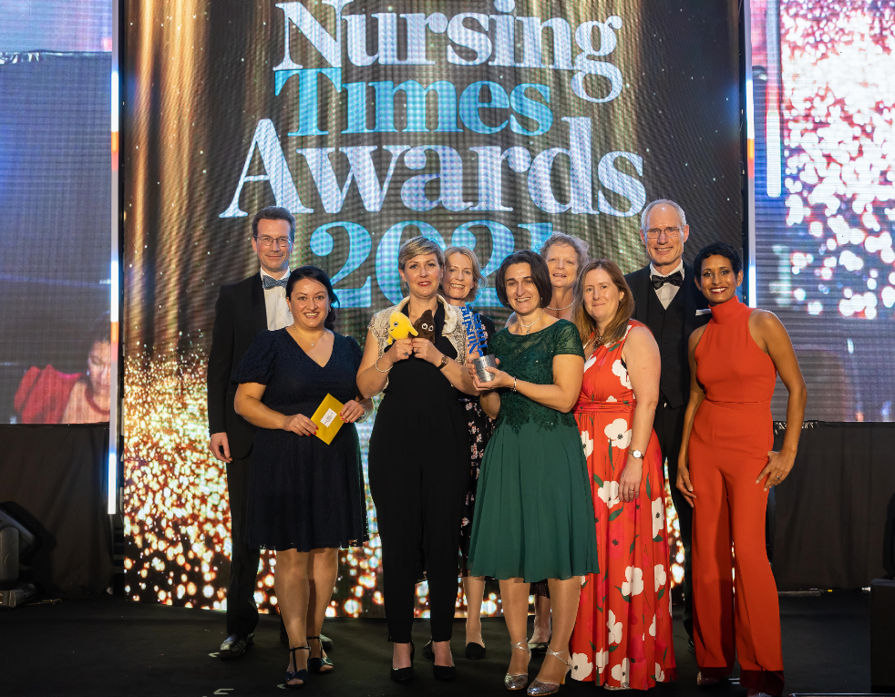 Continence care app developed by UWE Bristol academics wins national Nursing award