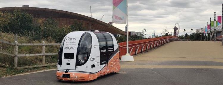 UWE Academics help in public trial of driverless pods