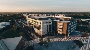 Drone footage of UWE Bristol