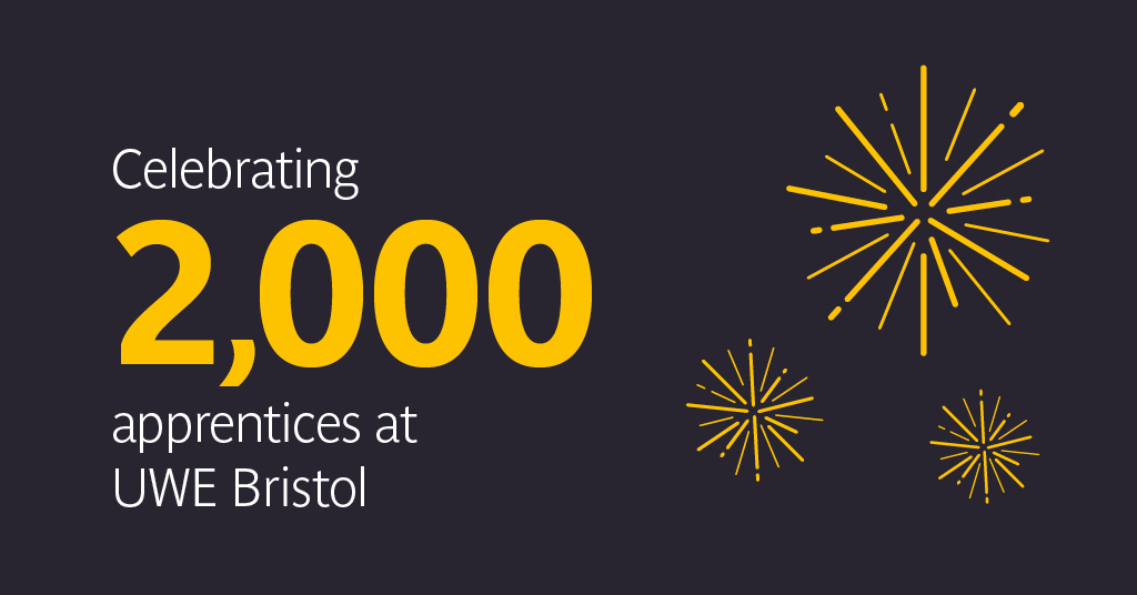 Celebrating 2,000 apprentices at UWE Bristol