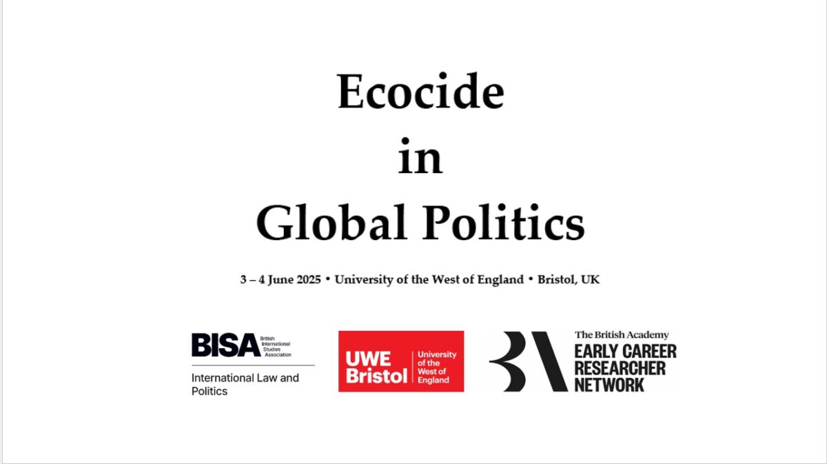 Ecocide in Global Politics